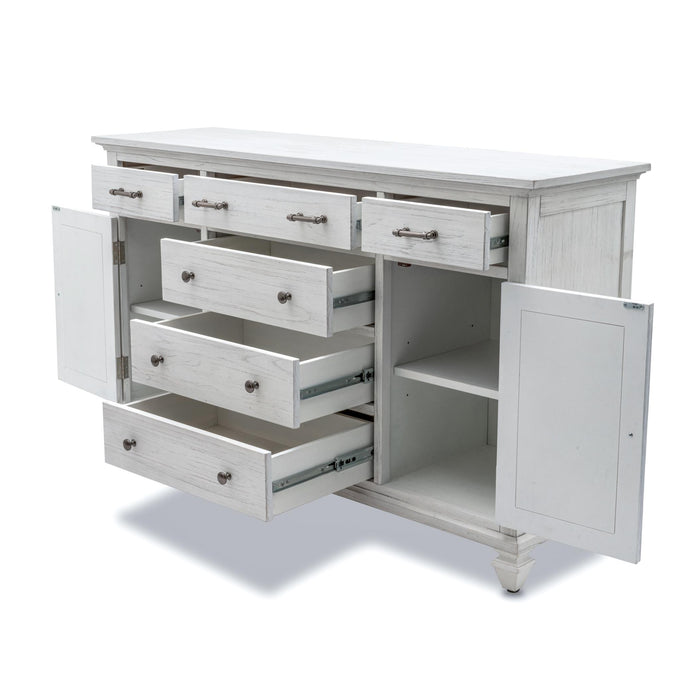 Surfside 6-Drawer / 2-Door Dresser