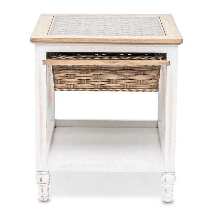 Island Breeze 1-Basket End Table