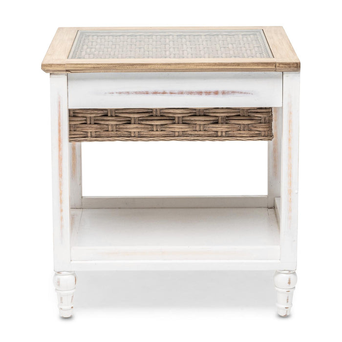 Island Breeze 1-Basket End Table