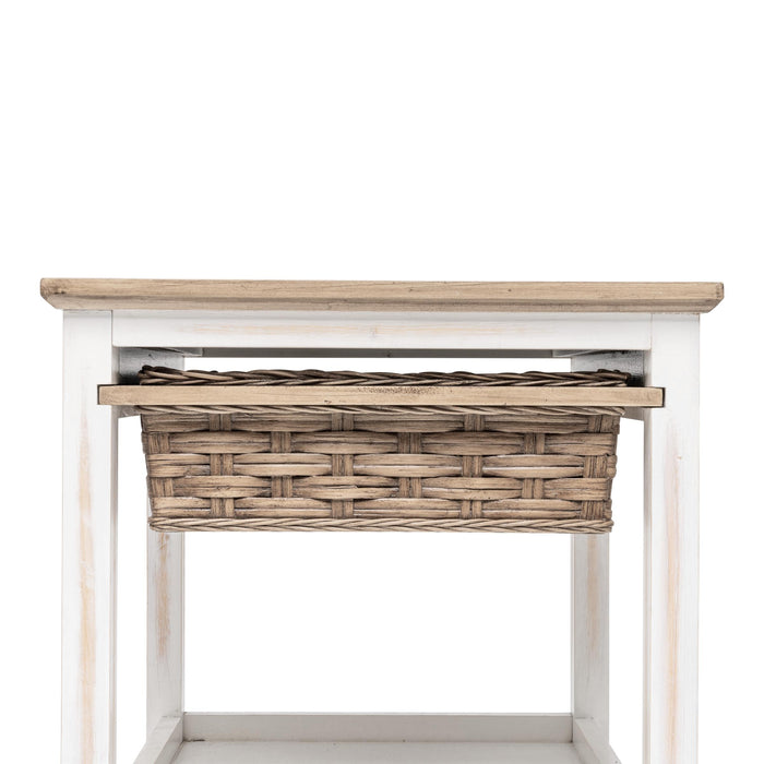 Island Breeze 1-Basket End Table