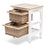 Island Breeze 2-Basket Storage Cabinet