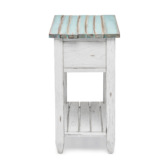 Picket Fence Chairside Table