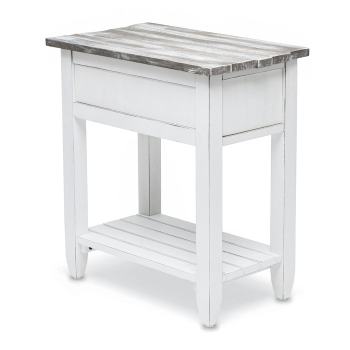 Picket Fence Chairside Table