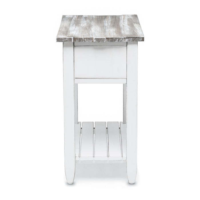 Picket Fence Chairside Table