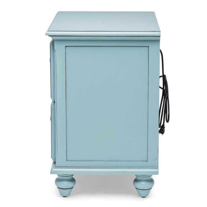 Monaco 2 Drawer Nightstand