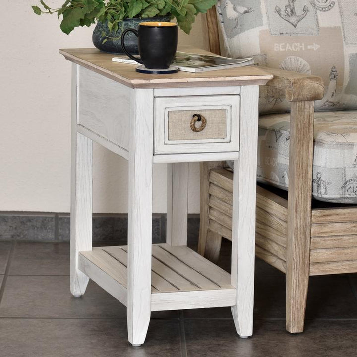 Seawinds Coastal Island Chairside Table