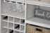 Captiva Island Sideboard with Wine Rack with 2 Baskets