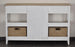 Captiva Island Sideboard with Wine Rack with 2 Baskets