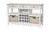 Captiva Island Sideboard with Wine Rack with 2 Baskets