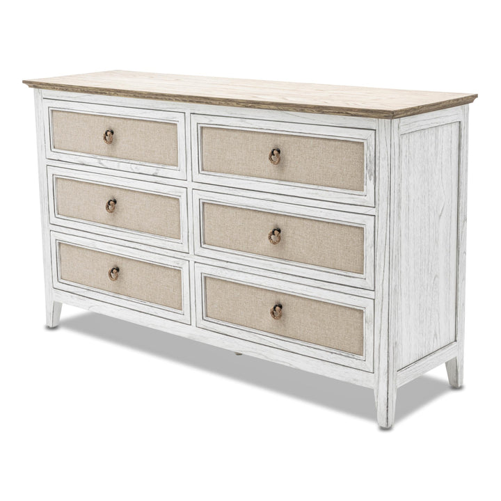 Coastal Island 6-Drawer Dresser