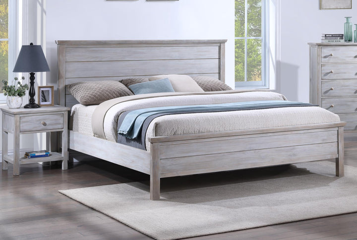 Haven Bayou King Panel Solid Wood Bed