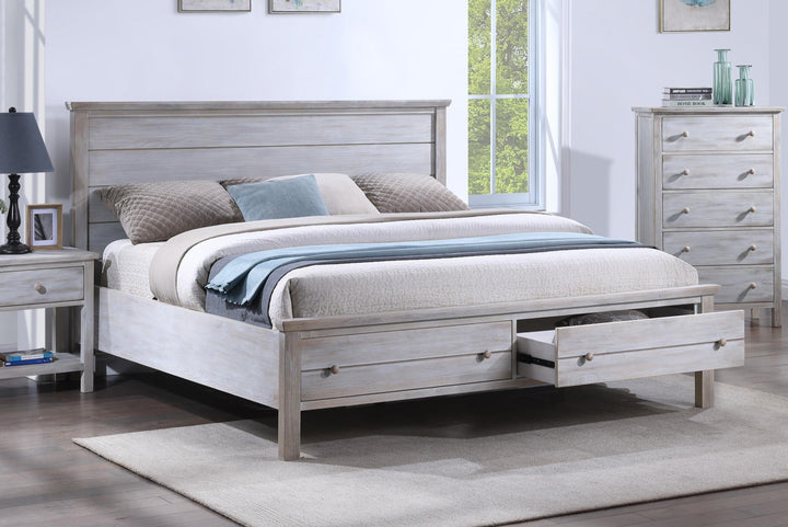 Haven Bayou King Storage Solid wood Bed