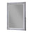 Haven Bayou Rectangular Mirror with Elegant Distressed Grey White Finish