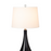 Lux Lighting Stunning Ombre Table Lamps with Linen Shade (Set of 2) 3-Way Switch