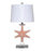 Lux Lighting Aloha Starfish Seaside Coastal Table Lamps (Set of 2) 3-Way Switch