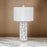 Lux Lighting Aloha Elegant Starfish White Table Lamps (Set of 2) 3-Way Switch