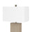 Lux Lighting  29 Stunning Gold and White Linen Shade Table Lamps (Set of 2) 3-Way Switch