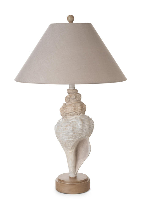 Lux Lighting Baldweyn Conch, 30 Seashell Coastal Table Lamps, (Set of 2) 3-Way Switch