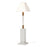 Lux Lighting  63'' Coastal White Shutter Floor Lamp - 3 Way Switch