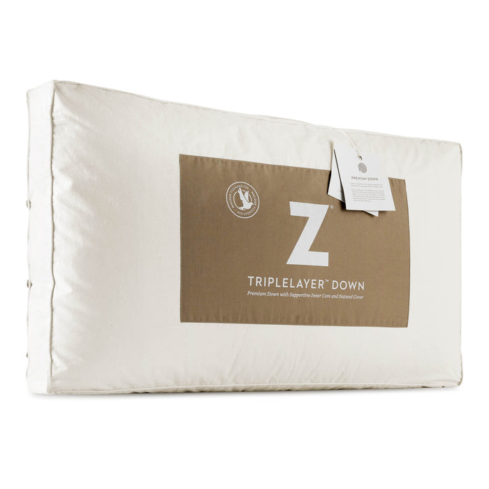 TripleLayer  Down Pillow